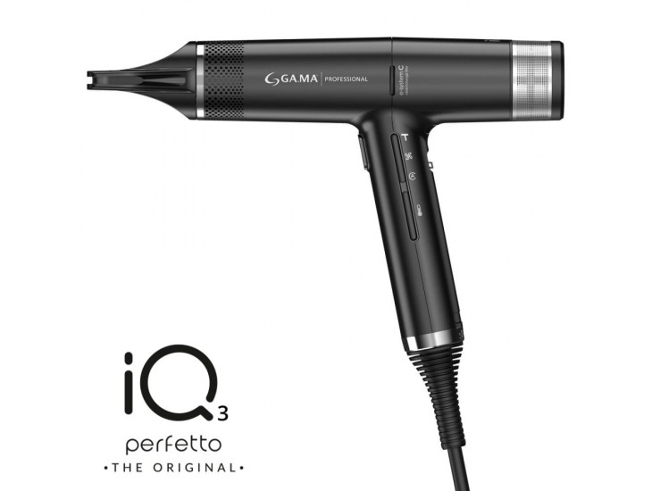 Фен Ga.Ma IQ3 Perfetto Black (PH6080.BK) купить в интернет-магазине ...